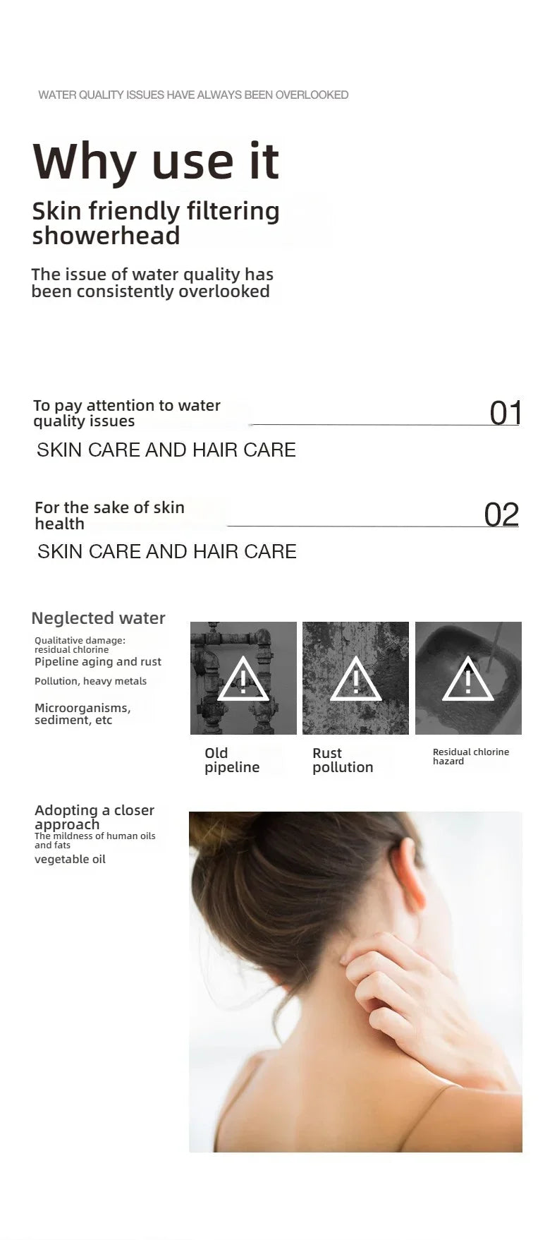 Shower Head Filter Bathroom Hard Water Filter Vitamin C Replacement Cartridge Remove Chlorine Fluoride Heavy Metals