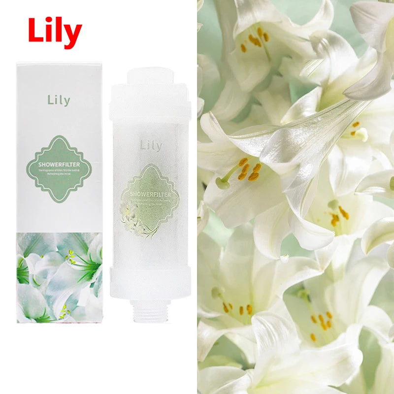 Lily Shower Filter - Soften Water & Improve Hair and Skin